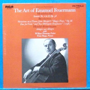 Feuermann, Mendelsoohn/Beethoven/Handel cello works