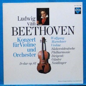 Marschner, Beethoven violin concerto