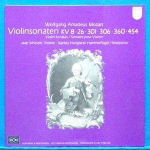 Schroder, Mozart violin sonatas 2LP&#039;s