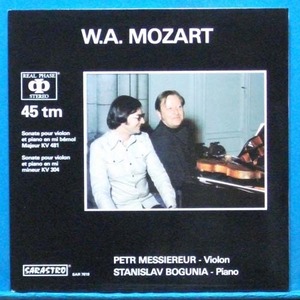 Messiereur, Mozart violin sonatas (45 rpm)