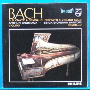 Grumiaux, Bach 6 violin sonatas 2LP&#039;s