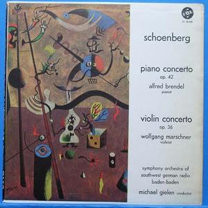 Schoenberg concertos