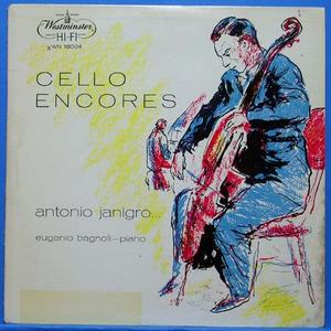 Janigro cello encores