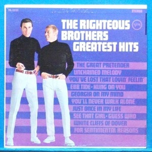 the Righteous Brothers greatest hits (미국 Verve 비매품)