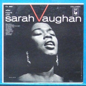 After hours with Sarah Vaughan (summertime/black coffee) 미국 Columbia 초반