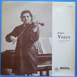 Eugene Ysaye 1912 recording