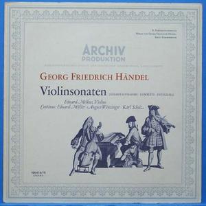 Melkus, Handel violin sonatas 2LP&#039;s