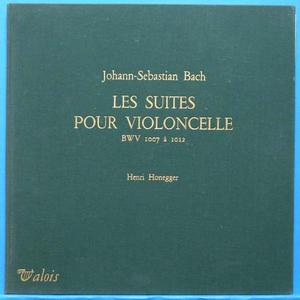 Henry Honegger, Bach solo cello 3LP&#039;s 초반