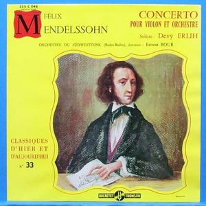 Devy Erlih, Mendelssohn violin concerto