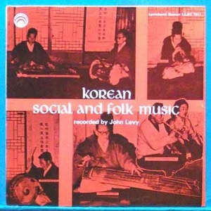 Korean social and folk music (미국 제작반 스테레오)