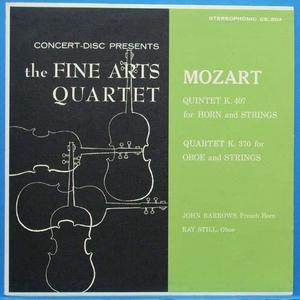 Fine Arts Quartet, Mozart quintets