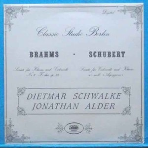 Schwalke/Alder, Brahms &amp; Schubert Arpeggione cello sonatas