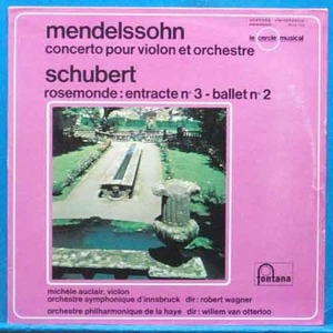 Auclair, Mendelssohn violin concerto (프랑스반)