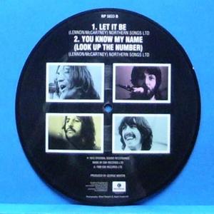 the Beatles picture disk