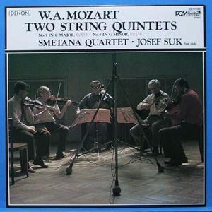 Suk+Smetana Quartet, Mozart string quintets