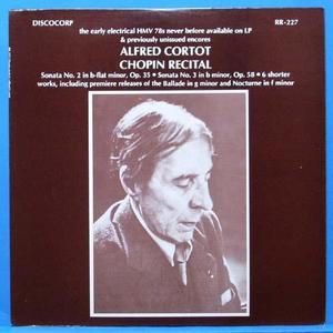 Alfred Cortot Chopin recital