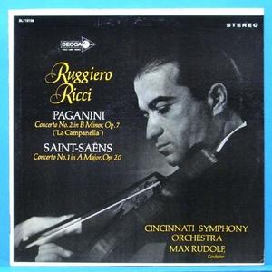 Ricci, Paganini/Saint-Saens violin concertos