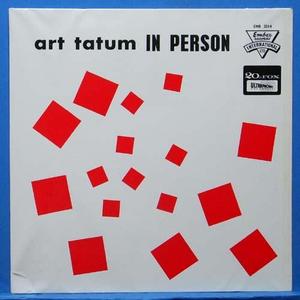 Art Tatum in person (영국 Ember Records)
