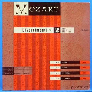 Mozart divertimento for winds