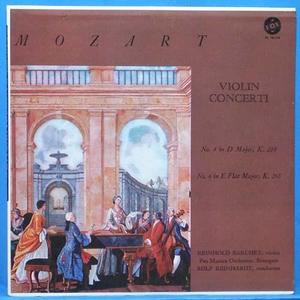 Barchet, Mozart violin concertos