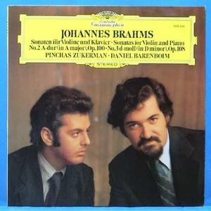 Zukerman, Brahms violin sonatas
