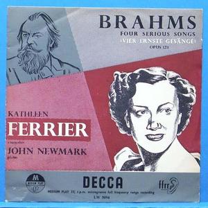 Kathleen Ferrier, Brahms four serious songs