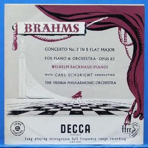 Backhaus,  Brahms piano
