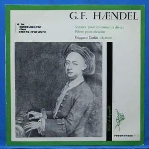 Ruggero Gerlin, Haendel harpsicord 