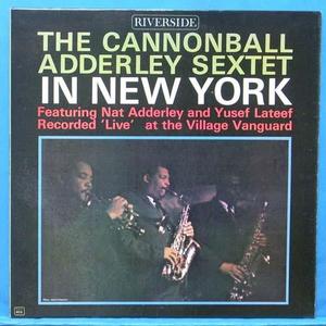 the Cannonball Adderley Sextet in New York (네덜란드 Riverside 모노 초반)