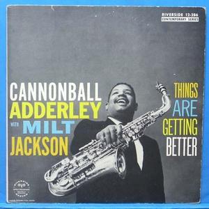 the Cannonball Adderley with Milt Jackson (미국 Riverside 모노 초반))