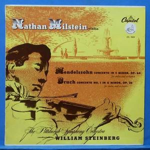 Milstein, Mendelssohn/Bruch violin concertos