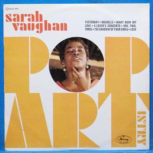 Sarah Vaughan (a lover&#039;s concerto) 프랑스 모노 초반 (수록곡 6곡이 다름)