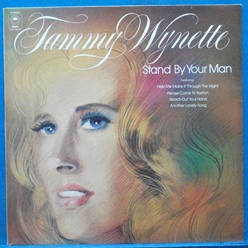Tammy Wynette (stand by your man/help me make it thru...) 영국 초반 (미국반과 수록곡 상이)