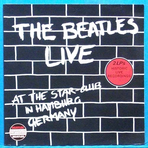 the Beatles live 2LP&#039;s  (at the Star-Club in Hamburg) 이태리 제작반