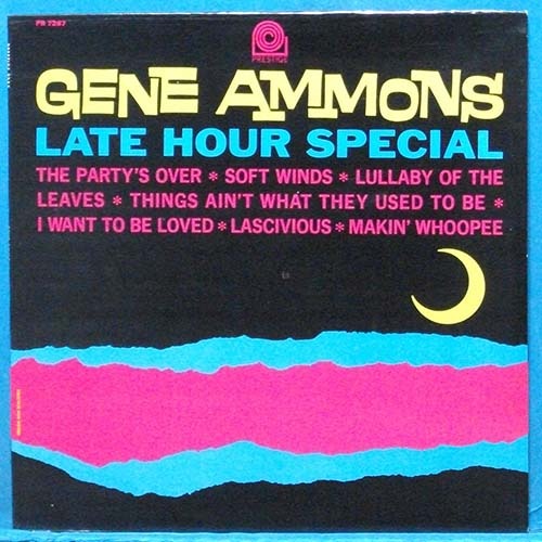 Gene Ammons (late hour special) 미국 모노 재반