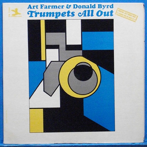 Art Farmer &amp; Donald Byrd 2LP&#039;s (Trumpet all out) 미국 Prestige 모노 초반