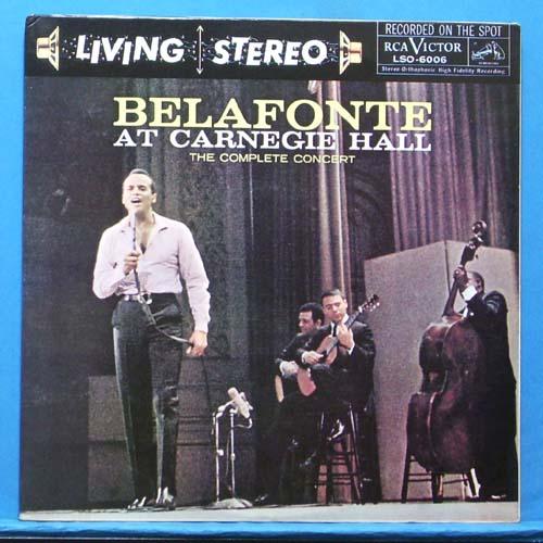Harry Belafonte at Carnegie Hall 2LP&#039;s (미국 초반)