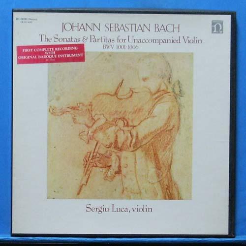 Luca, Bach solo violins 3LP&#039;s (미국 초반)
