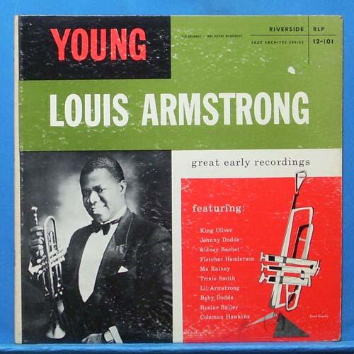 young Louis Armstrong (미국 Riverside 1956년 초반)