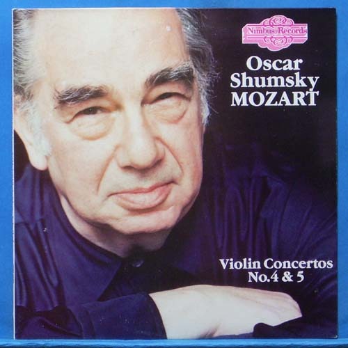Shumsky, Mozart violin concertos No.4 &amp; 5