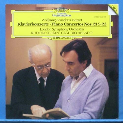Serkin/Abbado, Mozart piano concertos No.21/23