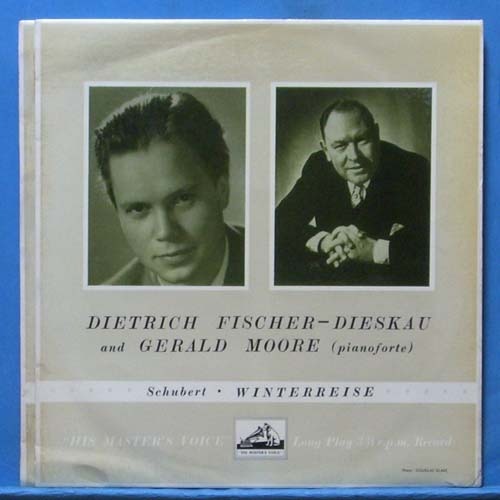 Dieskau, Schubert winterreise 2LP&#039;s