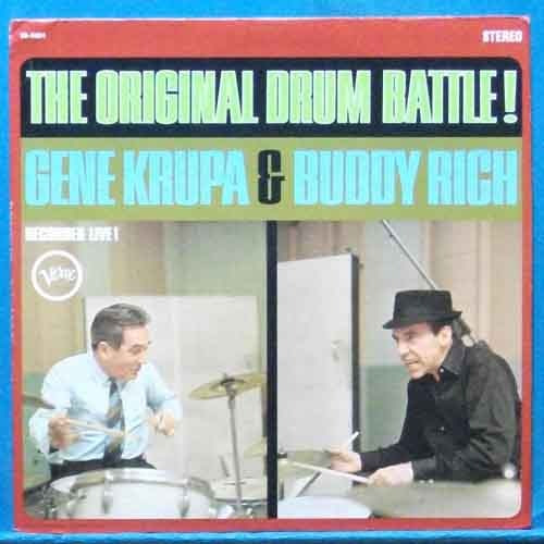 Gene Krupa &amp; Buddy Rich (the original drum battle) 미국 Verve 재반