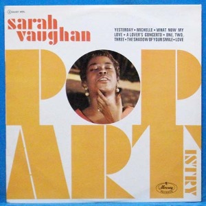 Sarah Vaughan (a lover&#039;s concerto) 프랑스 모노 초반 (수록곡 6곡이 다름)