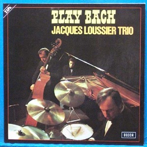 Jacques Loussier Trio 2 LP&#039;s (Play Bach) 독일제작반