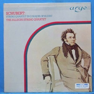 Allegri String Quartet, Schubert quartets (비매품)