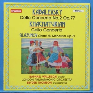 Wallfisch, Kabalevsky/Khachaturian cello concertos