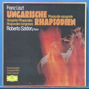 Szidon, Liszt : Hungarian rhapsodies 3LP&#039;s