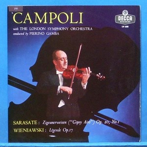 Campoli, Sarasate:zigeunerweisen/Wieniawski:legende