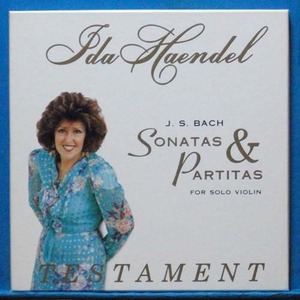 Ida Haendel, Bach sonatas &amp; partitas for solo violin 3LP&#039;s (영국 1996년 초반)
